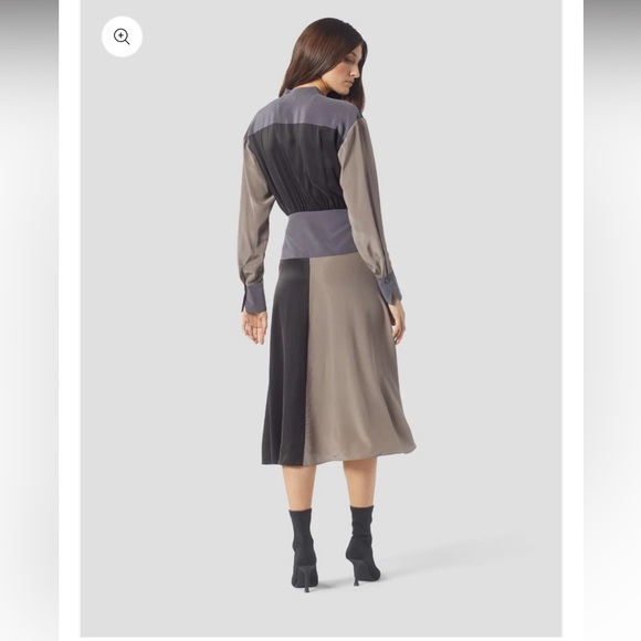 Equipment Amandine Silk Satin Dress - Picture 8 of 10